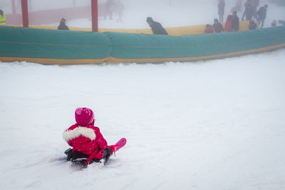 בסרטון שלג בהר ברכה