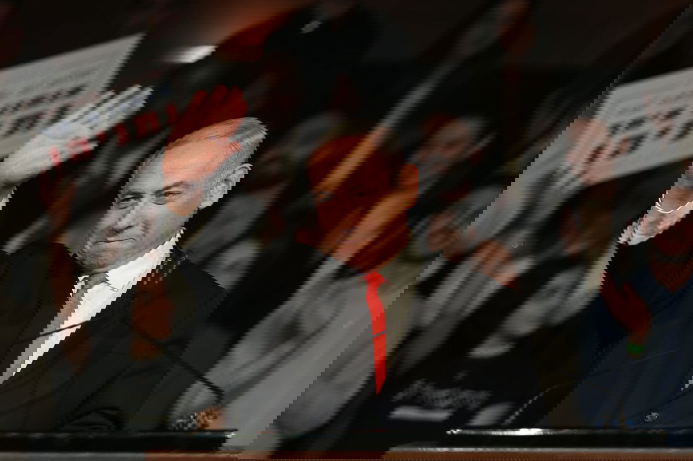 נתניהו בהשקת הקמפיין: "היום זה 'אנחנו או אההההה'"