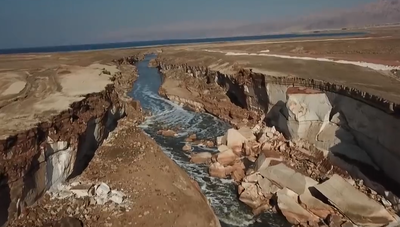 "הנהר הסודי" בים המלח מעורר עניין: מה האמת מאחוריו?
