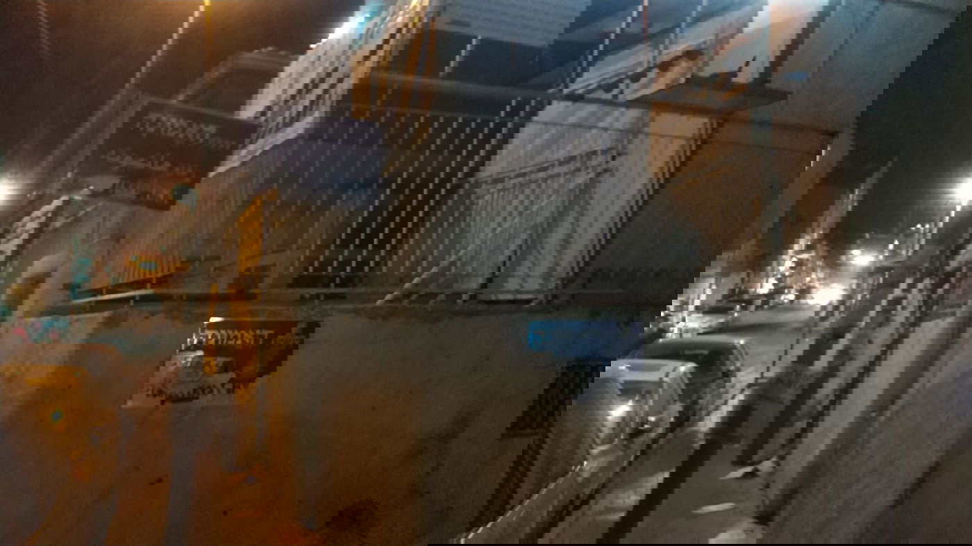 סמטת האמונה, בה נמצא ביתו של הרב אלפרט