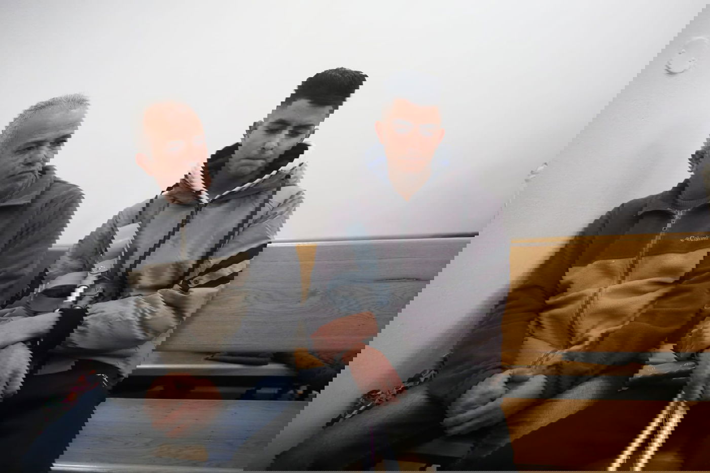 הנהג המואשם בבית המשפט, הבוקר