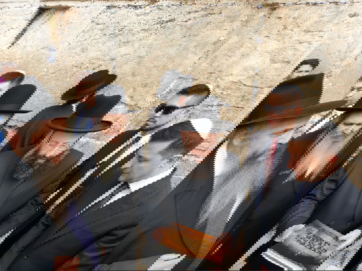 נשיא אוקראינה ולדימיר זלנסקי ביקר בכותל המערבי • תיעוד