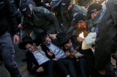 הפגנה של 'הפלג'. ארכיון