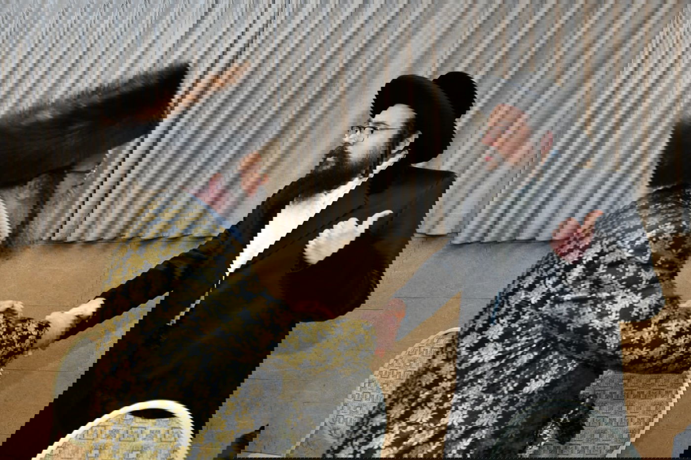 האדמו"ר מלייפניק ערך בר מצווה לבן זקוניו