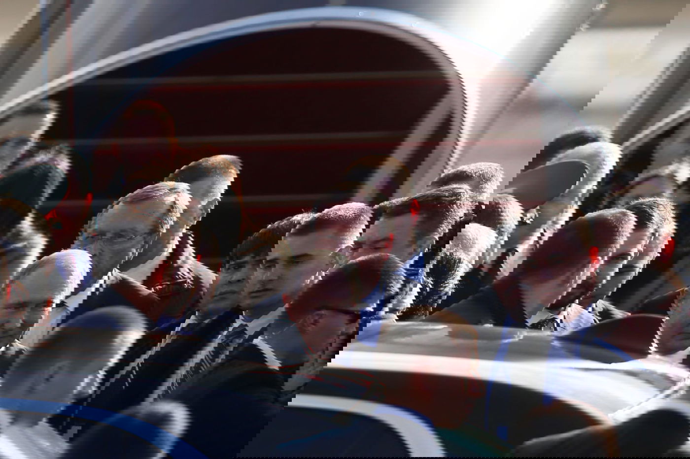 לפני הטקס המרכזי: נשיא רוסיה נפגש עם ראש הממשלה