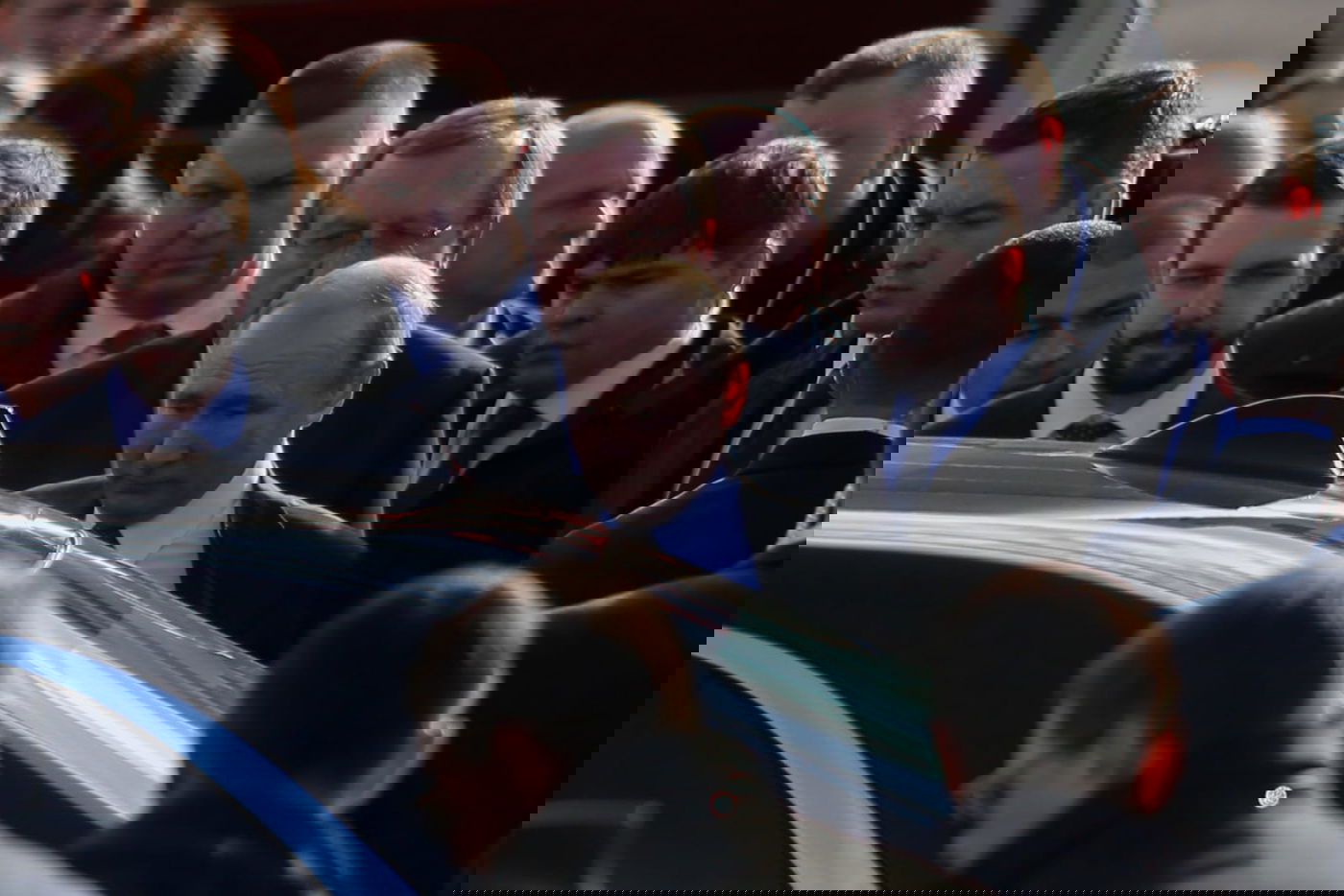 לפני הטקס המרכזי: נשיא רוסיה נפגש עם ראש הממשלה