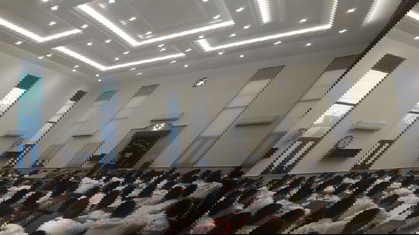 השיעור האחרון לפני הניתוח