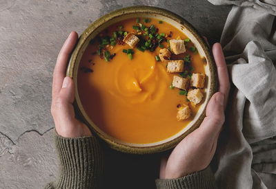 מרק גזר סמיך בתיבול פיקנטי