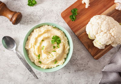 פירה כרובית חלק וטעים