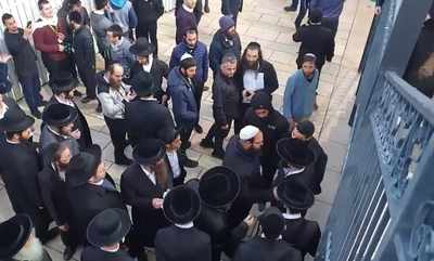 ציון הרשב"י: חרדים קיצונים תקפו חייל חרדי