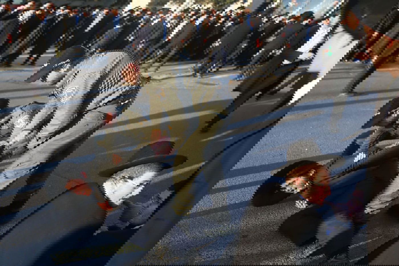 בהפגנת הפלג הירושלמי: 'נאצים' ובואש, חסימות ומעצרים