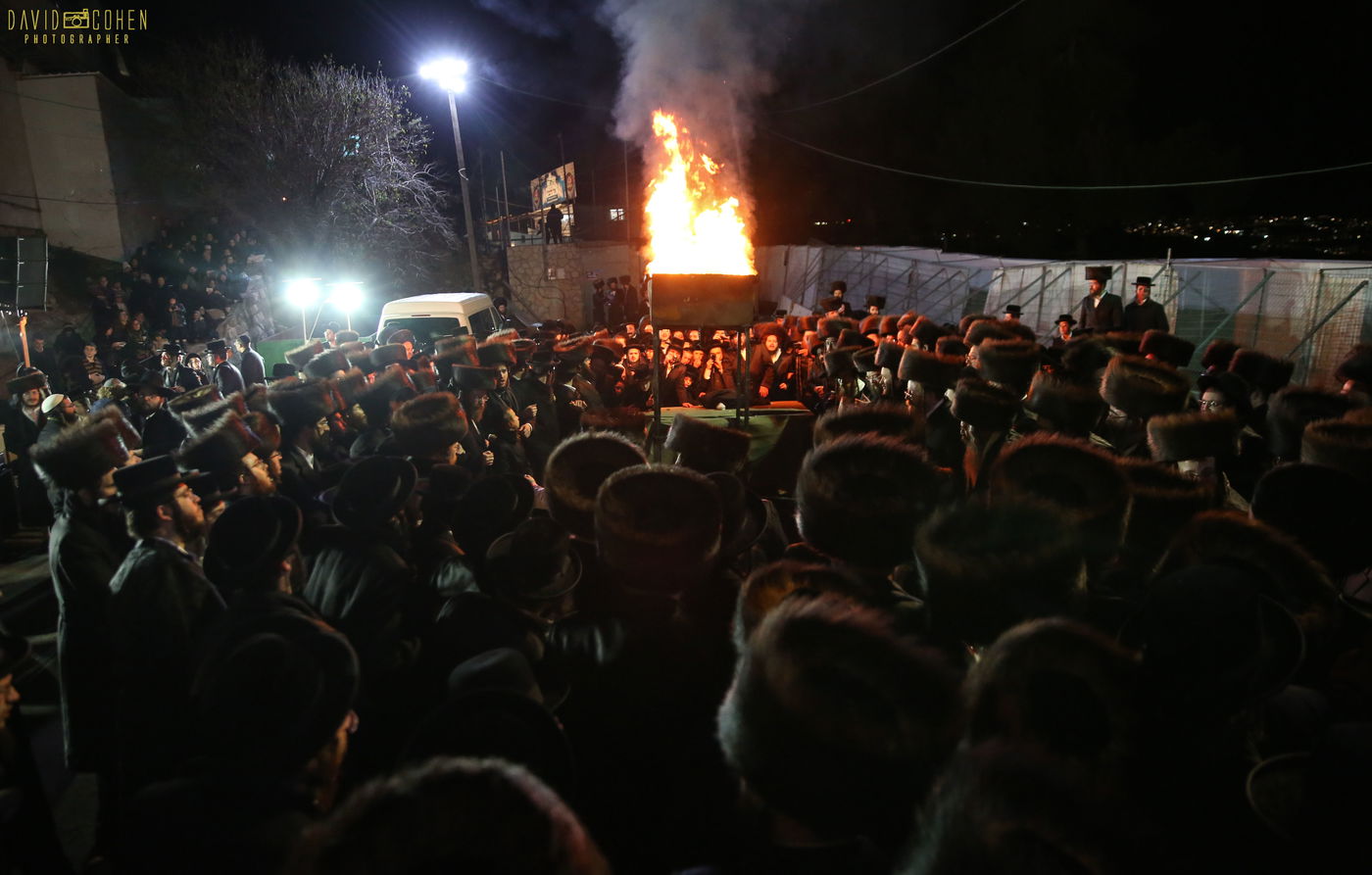 האדמו"ר מצאנז - ז'ימיגראד כבש את מירון