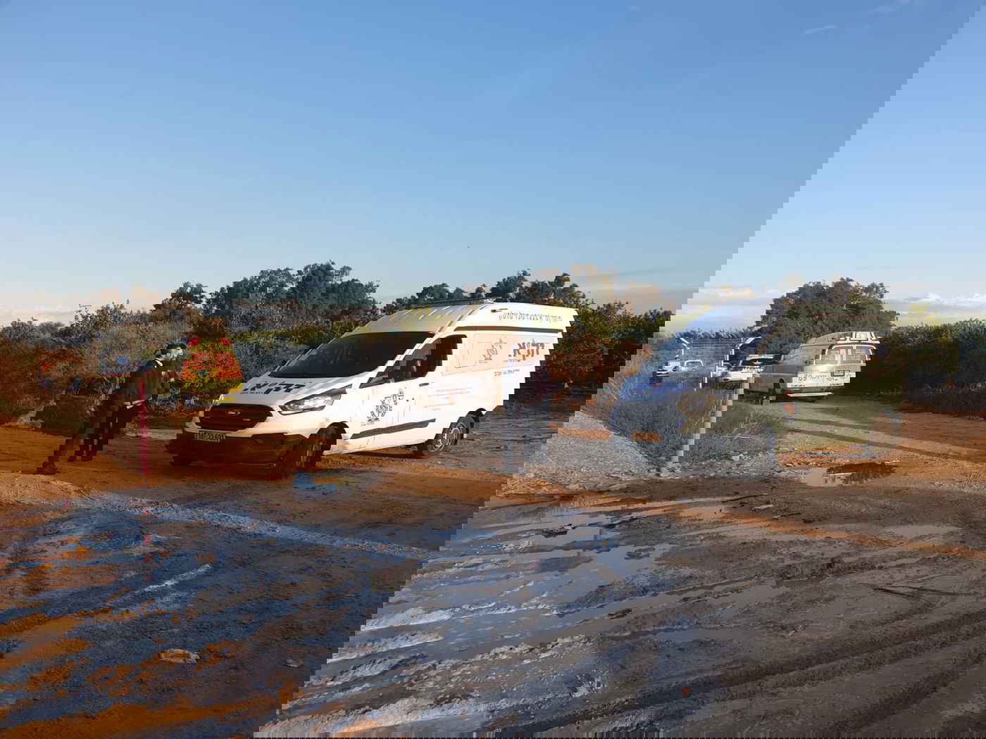 זירת מציאת הגופה