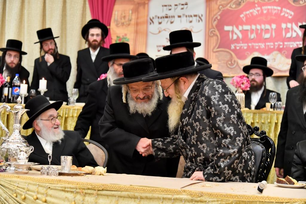 בהשתתפות הרבי: בצאנז ז'מיגראד ערכו מעמד 'כבוד התורה'