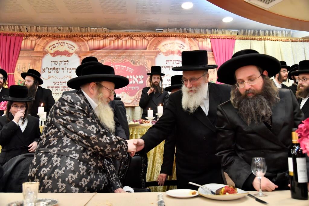 בהשתתפות הרבי: בצאנז ז'מיגראד ערכו מעמד 'כבוד התורה'