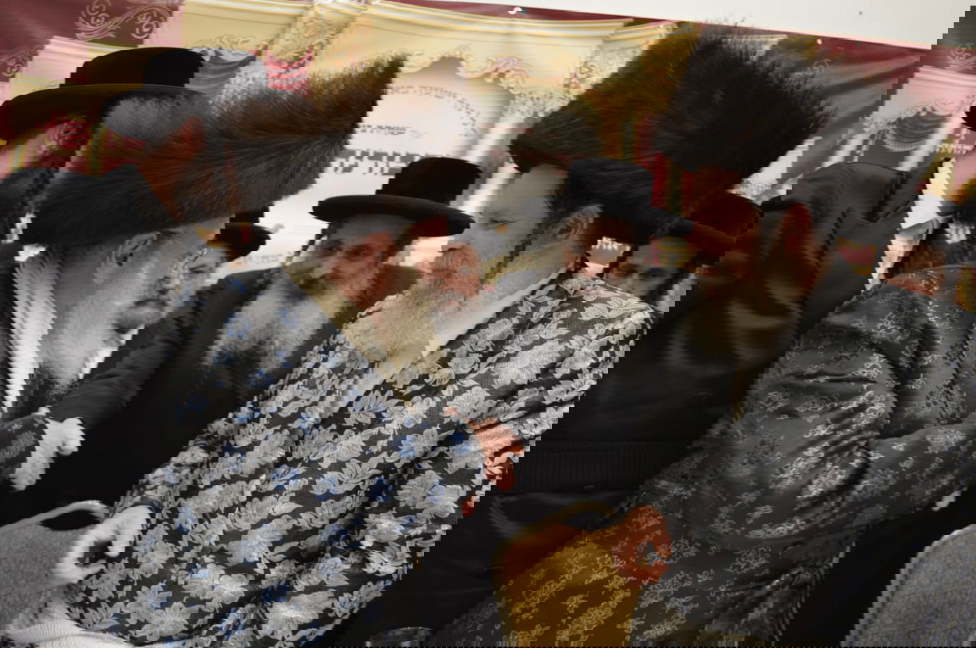 החסידים חגגו את שמחת ה'תנאים' לבת האדמו"ר