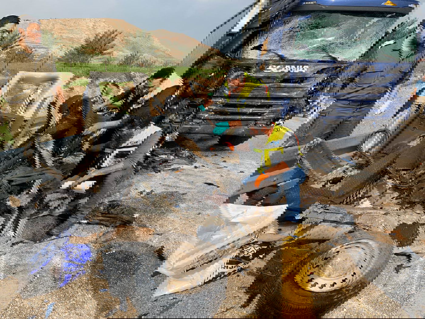 3 ימים אחרי ה"חלאקה" לבנה: התנגשה במשאית - ונהרגה