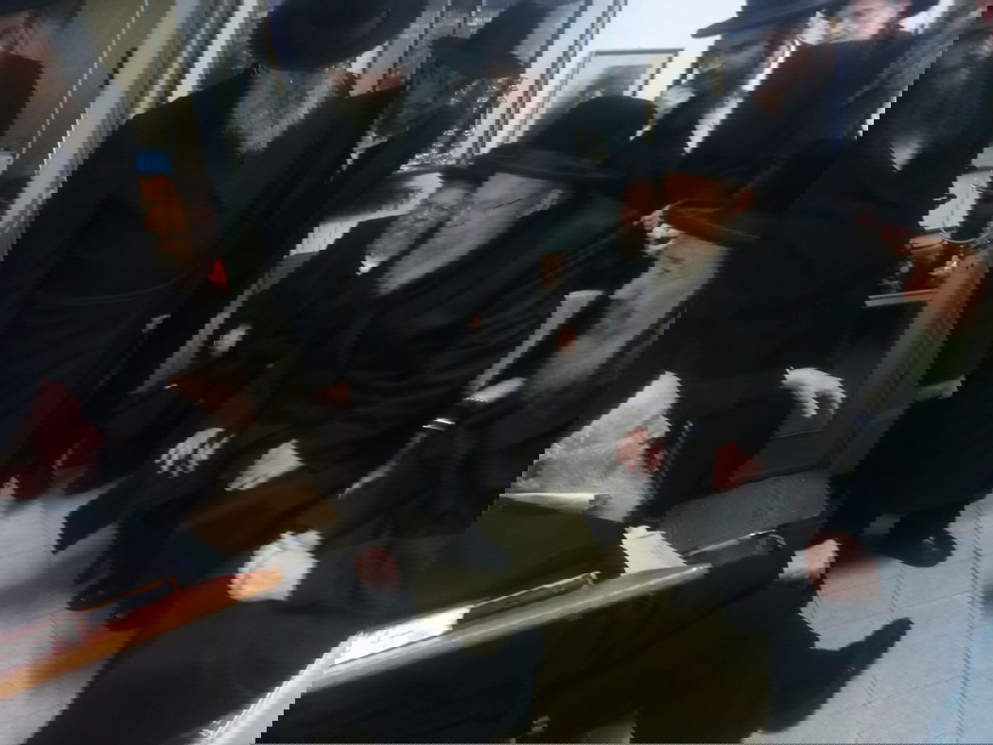 הגר"ש אלתר ואדמו"רים ניחמו את הגר"מ זילבר