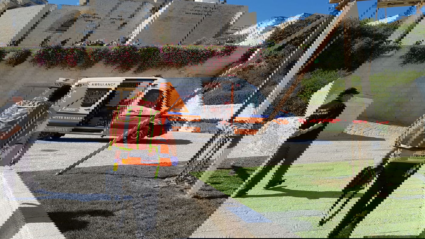 האמבולנס שנתרם לע"נ ניצולת השואה סייע לקשישים ניצולים