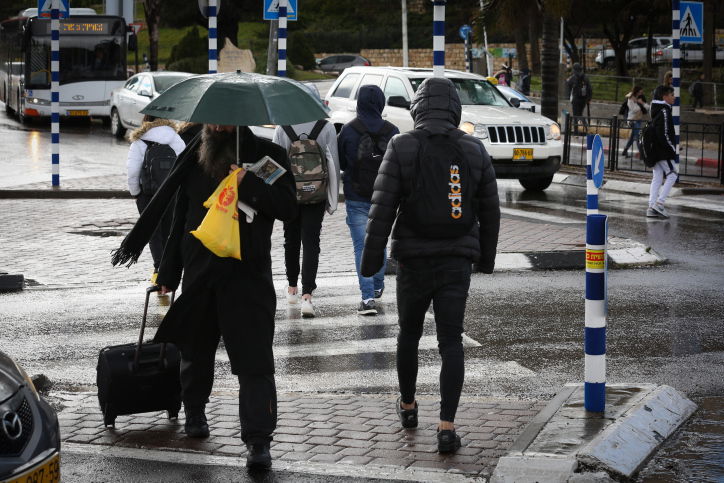 התחזית: גשמים מצפון הארץ ועד צפון הנגב