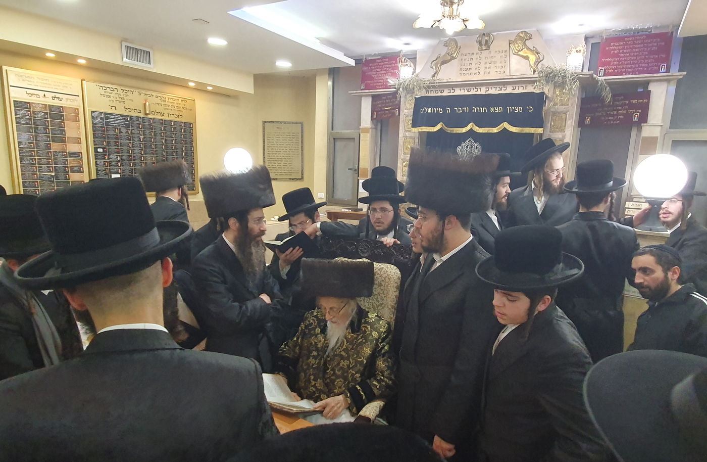 בקליוולנד ערכו שבת התוועדות וסיום הש"ס