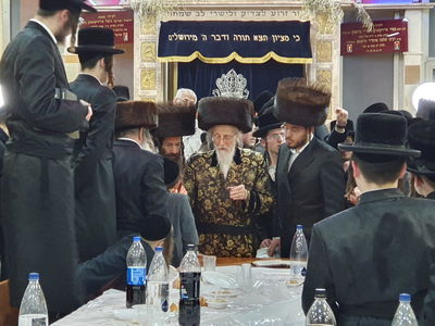 האדמו"ר מקליוולנד בהבדלה