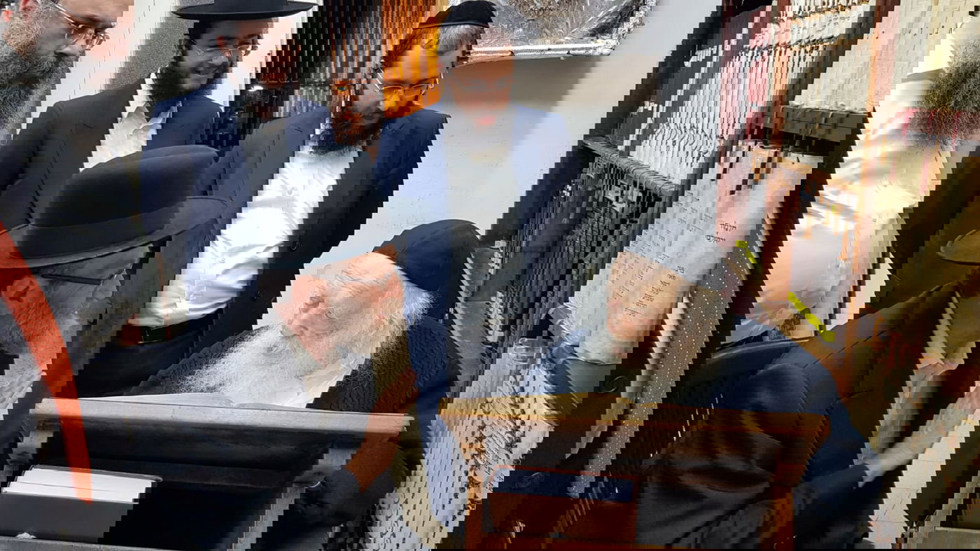 גפני אצל מרן הגר"ח קנייבסקי