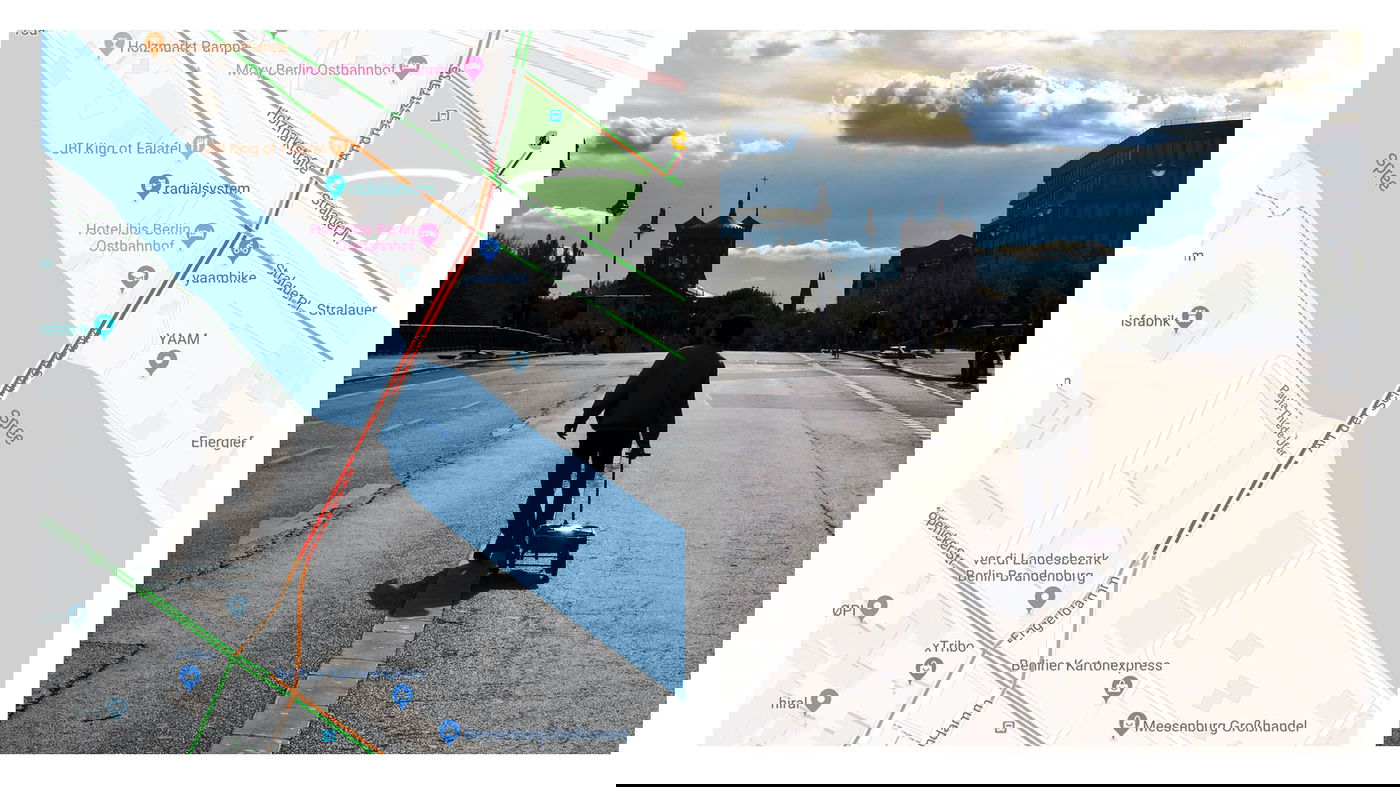 הטריל את 'גוגל' ורוקן כמה רחובות בברלין