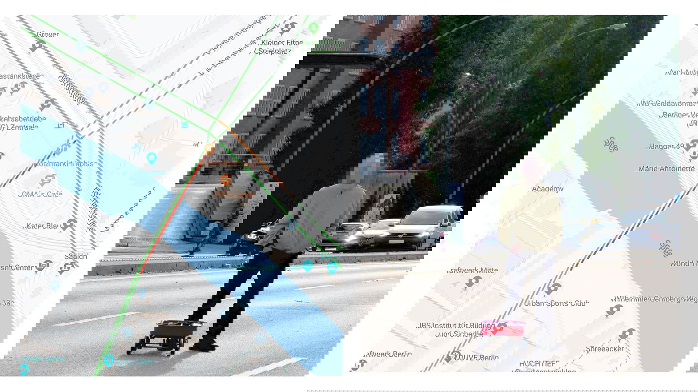 הטריל את 'גוגל' ורוקן כמה רחובות בברלין