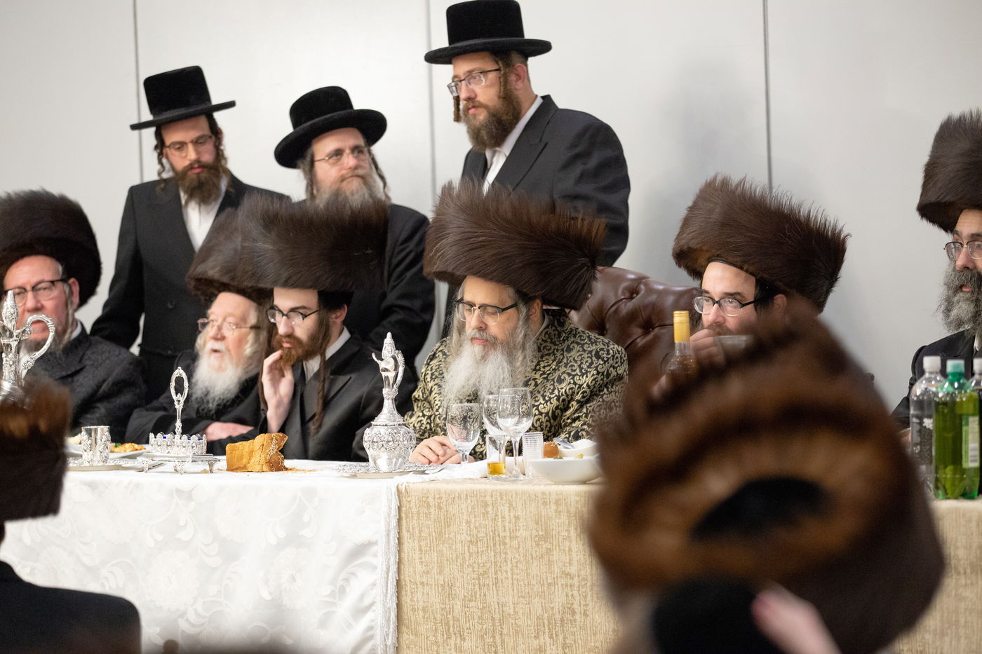 משב"ק אדמו"רי סאטמר ערך שבע ברכות לנכד הרבי