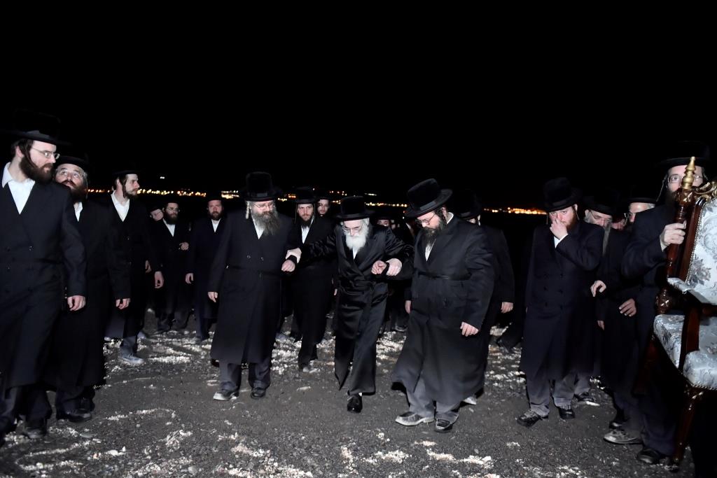 המסע המלא של נגידי ויז'ניץ בראשות הרבי לסיני - צפו