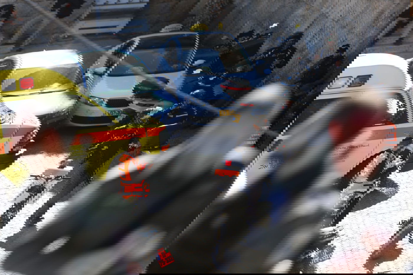 תיעוד מסכם: זירת פיגוע הירי ליד הר הבית