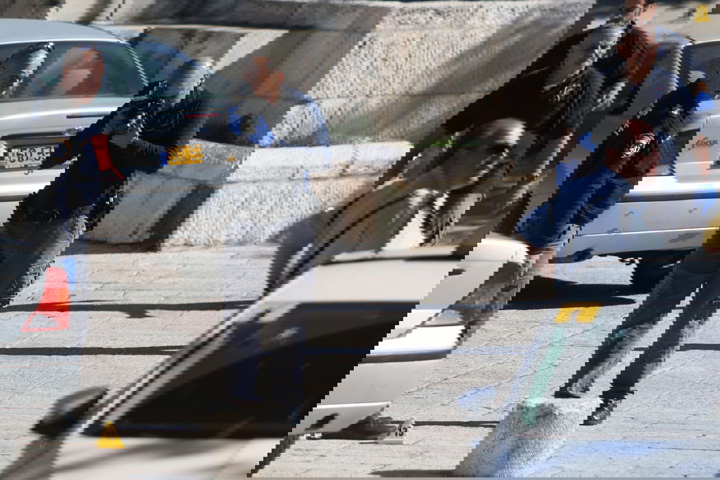 תיעוד מסכם: זירת פיגוע הירי ליד הר הבית