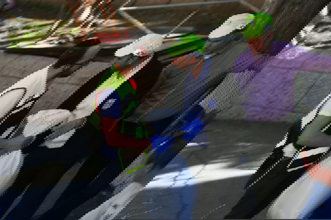 תיעוד מסכם: זירת פיגוע הירי ליד הר הבית