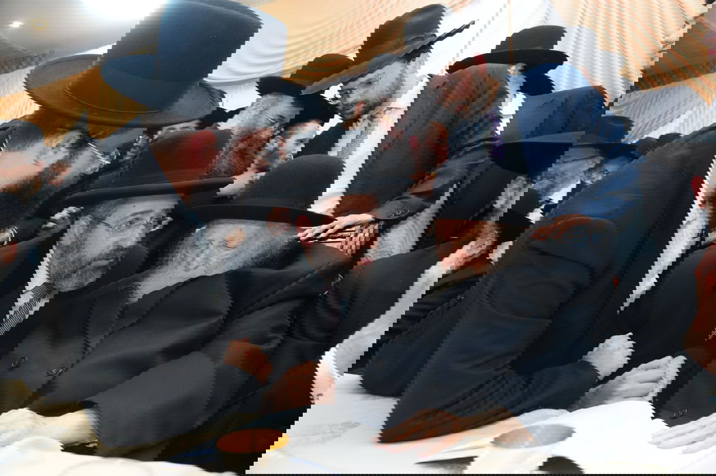 תיעוד ענק: נכדת הגר"ח קנייבסקי התחתנה בבני ברק