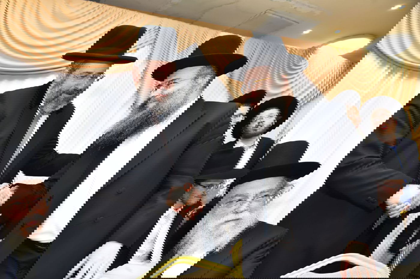 תיעוד ענק: נכדת הגר"ח קנייבסקי התחתנה בבני ברק