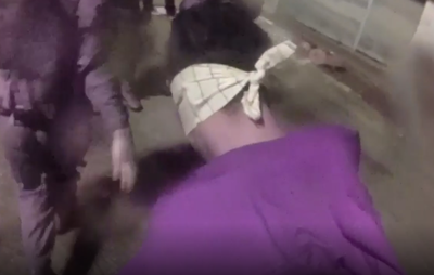 תיעוד מקסדת הלוחם: מעצר המחבל בחברון