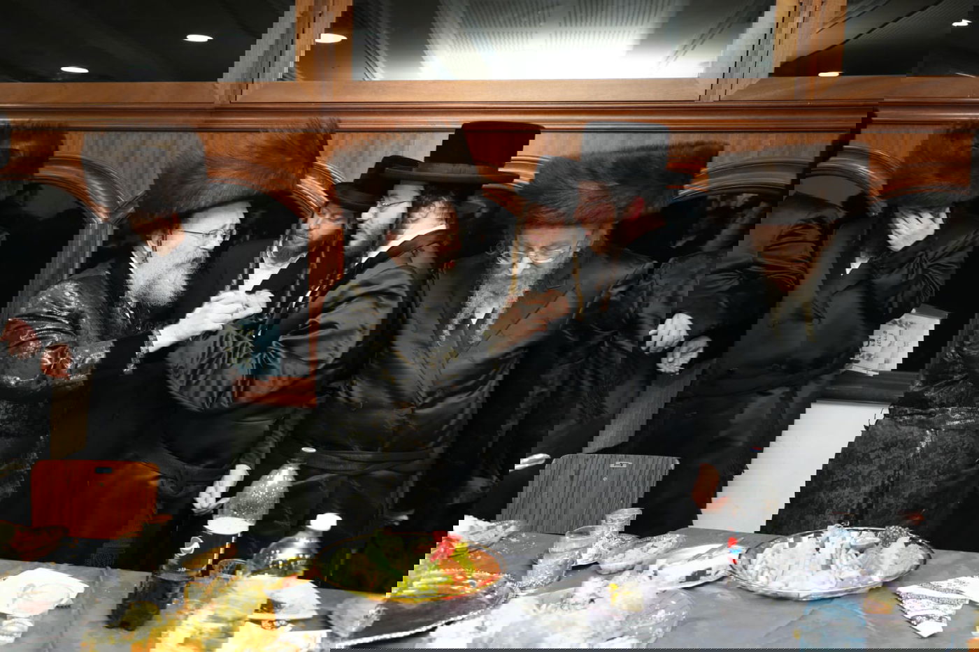 בנדבורנה - באניא ערכו את שמחת ה'תנאים' לנכד הרבי