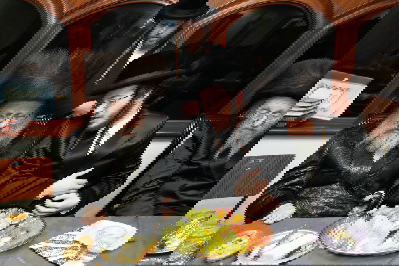 בנדבורנה - באניא ערכו את שמחת ה'תנאים' לנכד הרבי