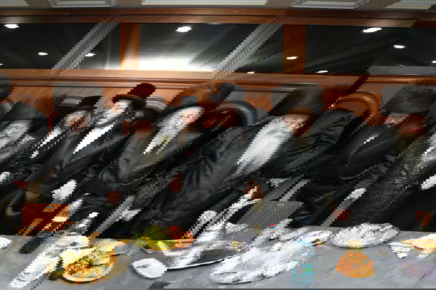 בנדבורנה - באניא ערכו את שמחת ה'תנאים' לנכד הרבי