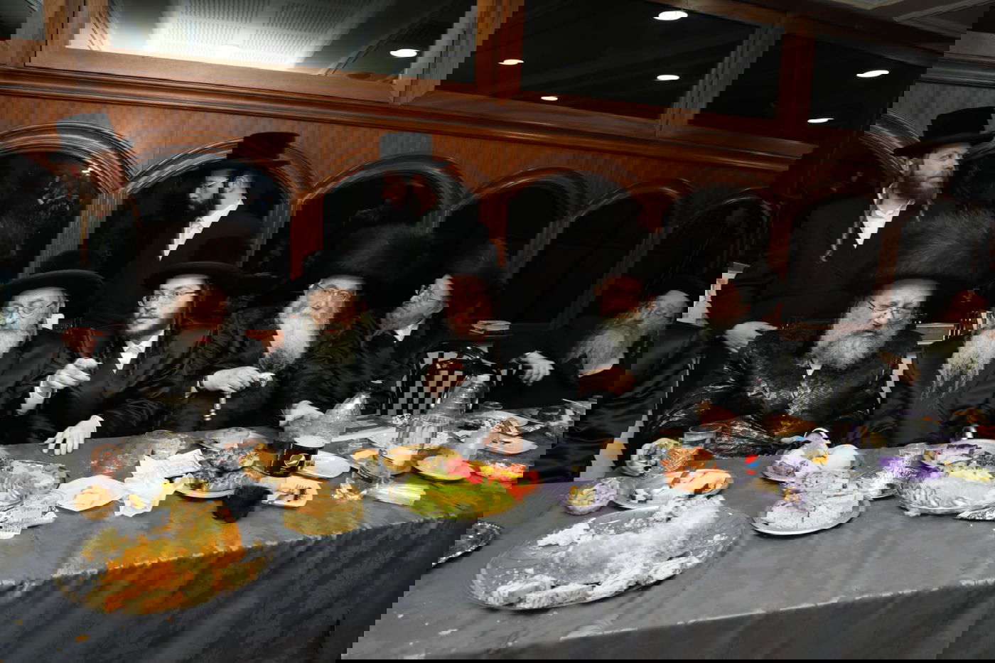 בנדבורנה - באניא ערכו את שמחת ה'תנאים' לנכד הרבי