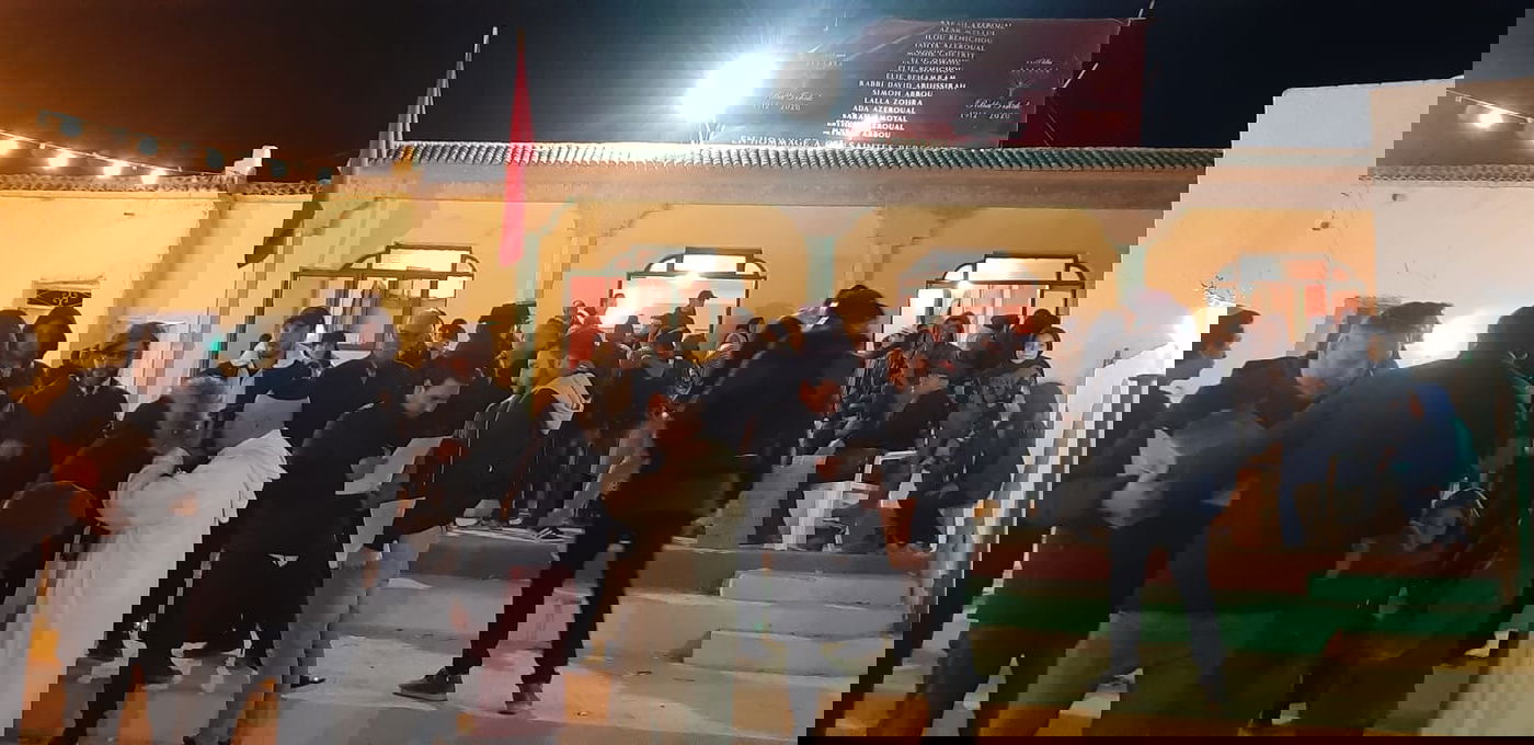 המונים בהילולת 'רבי יצחק הגדול' במרוקו