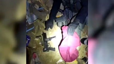 תיעוד מקסדת הלוחם: כך אותר נשק בחברון