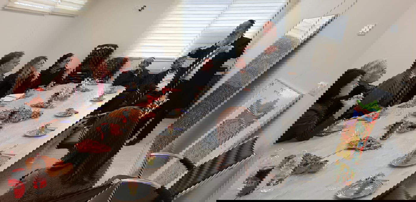 שגרירת גרמניה ביקרה ב'סמינר וולף': "התרבות פורחת"