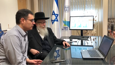 ליצמן שוחח עם הישראלים בספינת ההסגר