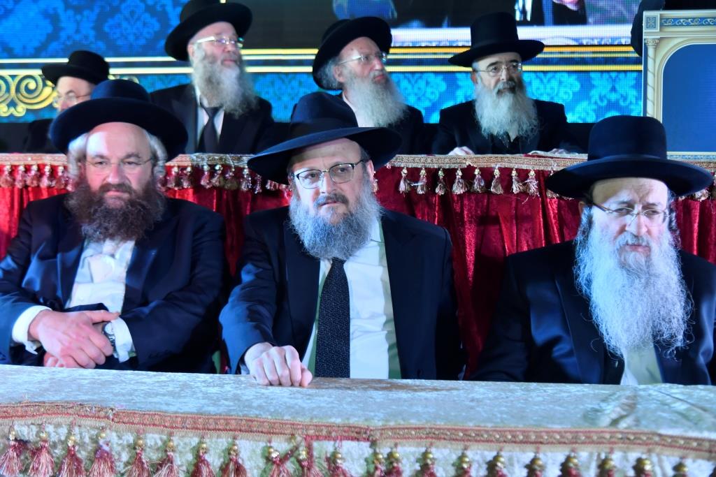 ב'גרודנא' אשדוד ערכו מעמד הנחת אבן הפינה לבניין הישיבה