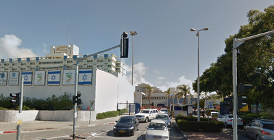 הכניסה לבית החולים וולפסון