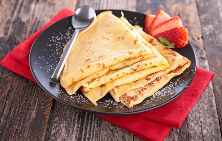 בריא יותר: קרפ צרפתי עם מלית תותים עסיסית