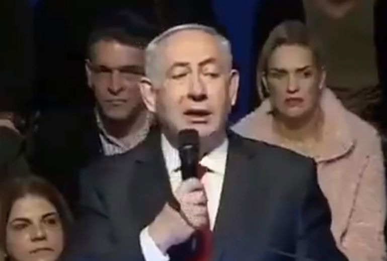 נתניהו, בכנס הליכוד בנתניה