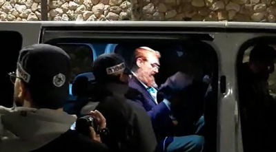 יהודה גליק בעת מעצרו, הלילה